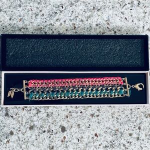 Victoria’s Secret 7.5” Bracelet with Angel Wings New NWT